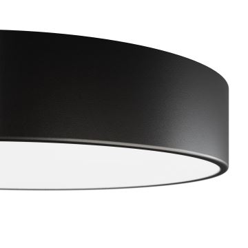 LED Mennyezeti lámpa CLEO LED/96W/230V 3000K átm. 80 cm fekete