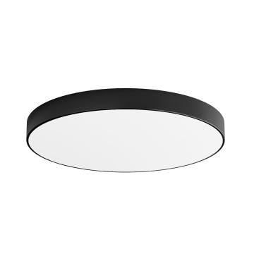 LED Mennyezeti lámpa CLEO LED/96W/230V 3000K átm. 80 cm fekete