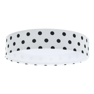 LED Mennyezeti lámpa GALAXY KIDS LED/24W/230V pontok fehér/fekete