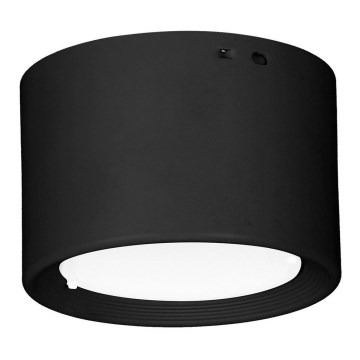 LED Mennyezeti lámpa LED/10W/230V fekete átm. 10 cm