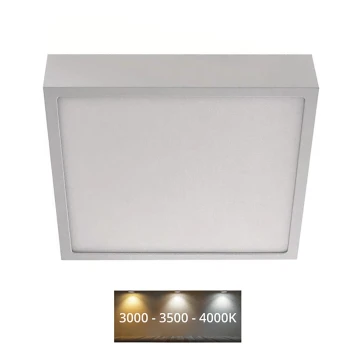 LED Mennyezeti lámpa NEXXO LED/21W/230V 3000/3500/4000K 22,5x22,5 cm fehér