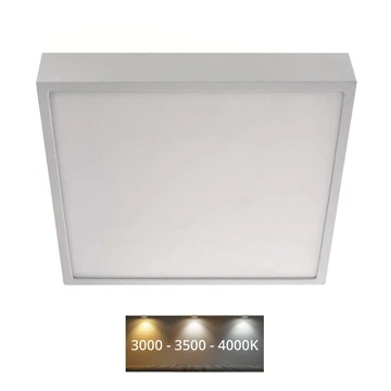 LED Mennyezeti lámpa NEXXO LED/28,5W/230V 3000/3500/4000K 30x30 cm fehér