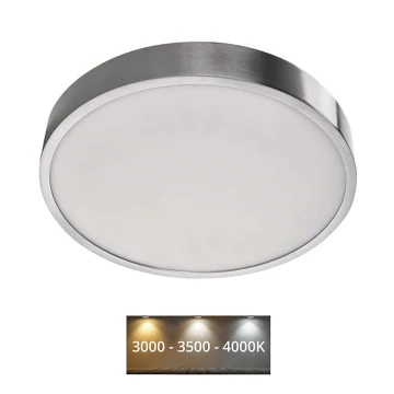 LED Mennyezeti lámpa NEXXO LED/28,5W/230V 3000/3500/4000K á. 30 cm króm