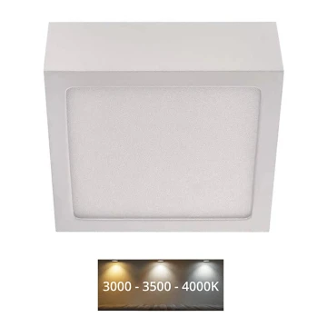LED Mennyezeti lámpa NEXXO LED/7,6W/230V 3000/3500/4000K 12x12 cm fehér