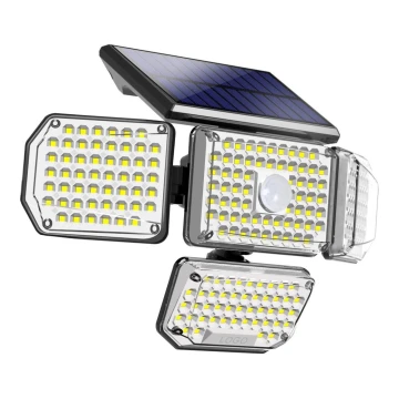 LED Napelemes fali lámpa érzékelővel LED/5,5V IP44