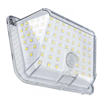 LED Napelemes fali lámpa érzékelővel LED/5W IP44