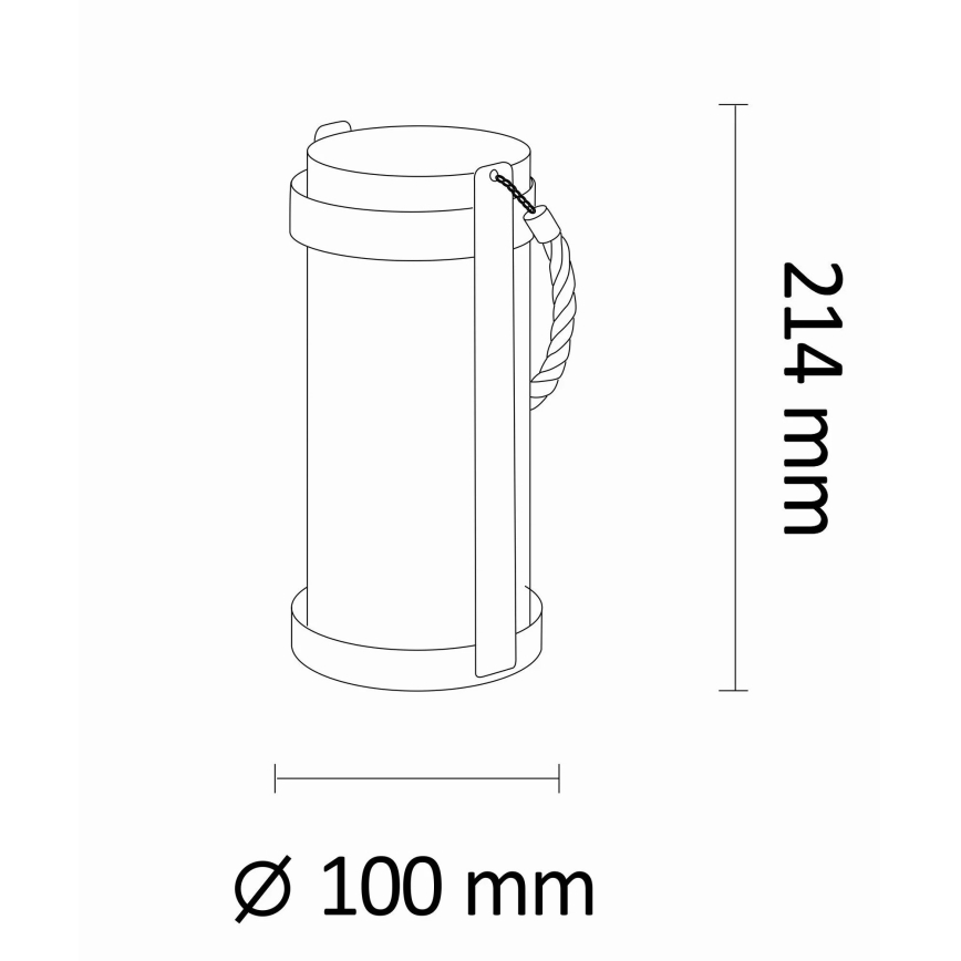 LED Napelemes lámpa ASKOY LED/1,2V IP44