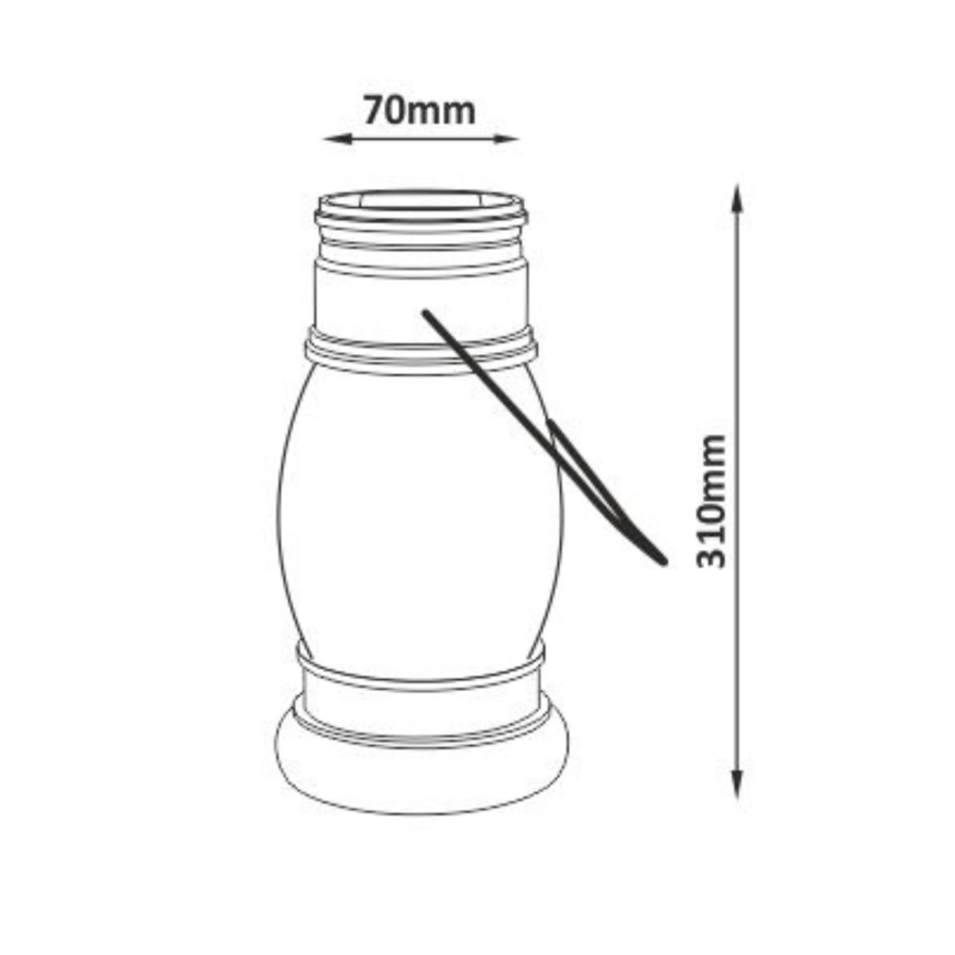 LED Napelemes lámpa LED/1,2V IP44