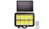 LED Napelemes reflektor érzékelővel INTEGRA LED/3W/3,7V IP44 + távirányító