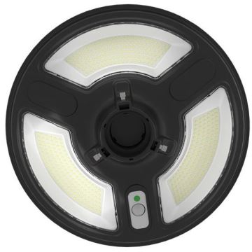 LED Napelemes utcai lámpa érzékelővel LED/10W/3,2V IP65 4000K + távirányítás