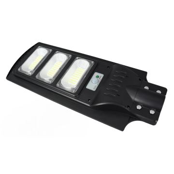 LED napelemes utcai lámpa érzékelővel STREET LED/10W/3,2V IP65 + távirányítás