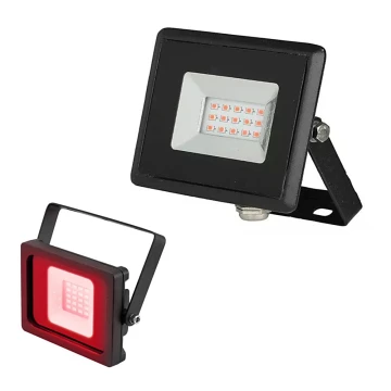 LED Reflektor LED/10W/230V IP65 piros