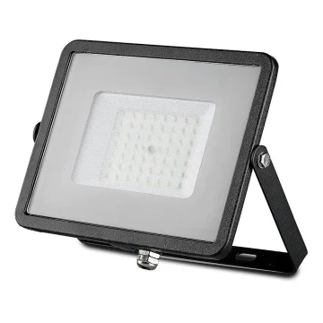 LED Reflektor SAMSUNG CHIP LED/50W/230V 3000K IP65 fekete