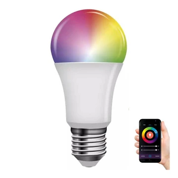 LED RGB Dimmelhető izzó GoSmart A60 E27/11W/230V 2700-6500K Tuya