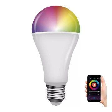 LED RGB Dimmelhető izzó GoSmart A65 E27/14W/230V 2700-6500K Tuya