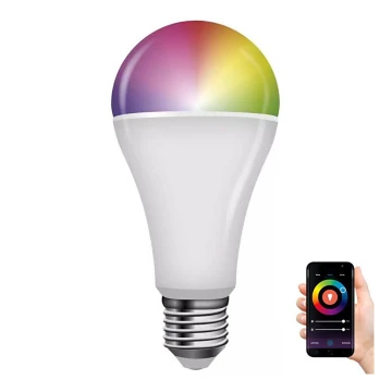 LED RGB Dimmelhető izzó GoSmart A65 E27/14W/230V 2700-6500K Wi-Fi Tuya