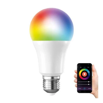 LED RGB Dimmelhető izzó SMART E27/10W/230V 3000-6500K  Wi-fi Tuya