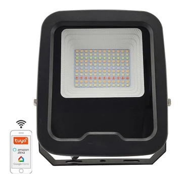 LED RGB Dimmelhető reflektor LED/30W/230V 3000K-6500K Wi-Fi Tuya IP65