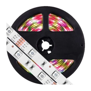 LED RGB Dimmelhető szalag 5m LED/14,4W/12V IP54