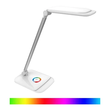 LED RGB Érintős szabályozható asztali lámpa LED/18W/230V + USB