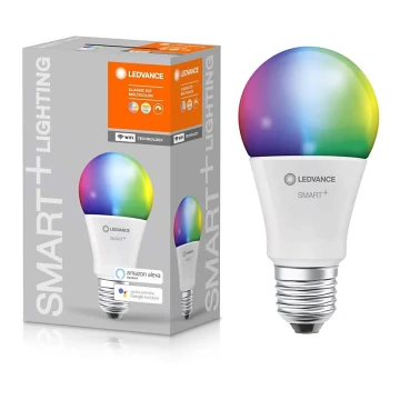 LED RGB fényerő-szabályozós izzó  SMART+ E27/9.5W/230V 2,700K-6,500K - Ledvance