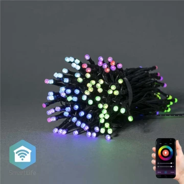 LED RGB Karácsonyi lánc 168xLED/8 funkció 23m IP44 Wi-Fi Tuya