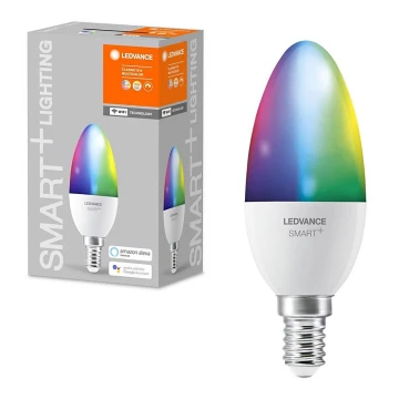 LED RGB szabályozható izzó SMART + E14 / 5W / 230V 2700K-6500K - Ledvance