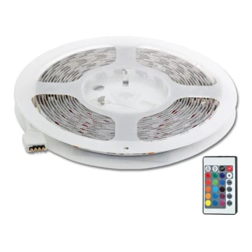 LED RGB szalag 1,5 m LED/14,4W/230V + távirányító