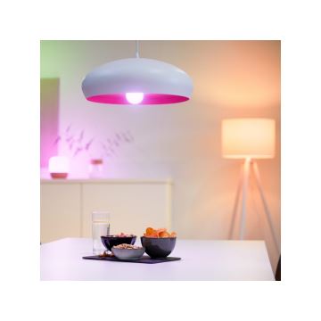 LED RGBW Dimmelhető izzó E27/8,5W/230V 2200-6500K CRI 90 Wi-Fi + távirányítás - Reality