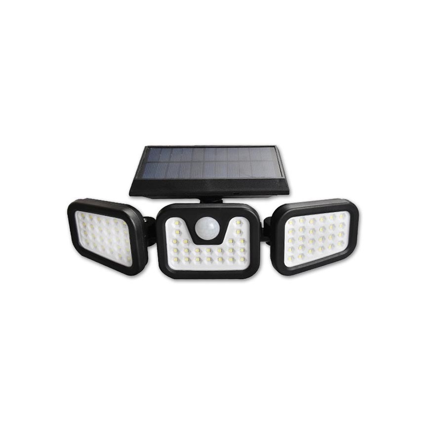 LED Rugalmas napelemes reflektor érzékelővel LED/15W/3,7V IP54 4500K