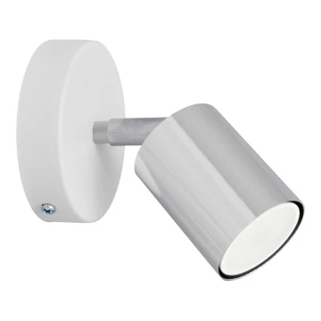LED Spotlámpa TUNE 1xGU10/6,5W/230V matt króm/fehér