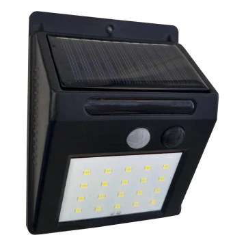 LED Szolár fali lámpa érzékelővel LED/3W IP44