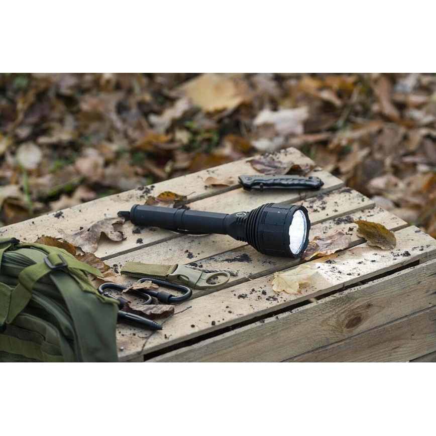 LED Dimmelhető rechargeable flashlight LED/30W/5V IPX7 3000 lm 6,5 h 8400 mAh