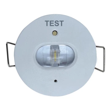 LED Vészhelyzeti függesztett mennyezeti lámpa GATRION LED/1W/230V 6000K