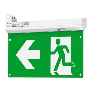 LED Vészvilágítás EMERGENCY EXIT LED/2,5W/230V 4in1 6000K