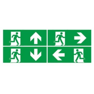 LED Vészvilágítás EMERGENCY EXIT LED/3W/230V 6400K IP65