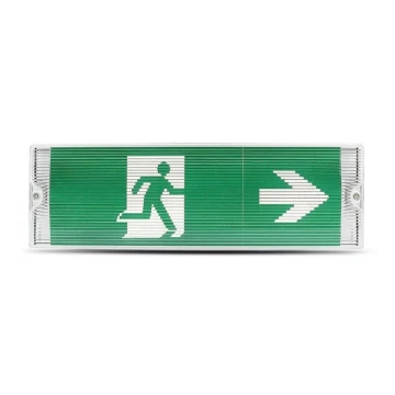 LED Vészvilágítás EMERGENCY EXIT LED/3W/230V IP65 6000K 1200mAh