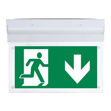 LED Vészvilágítás EMERGENCY EXIT SAMSUNG CHIP LED/2W/230V 6000K