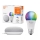 Ledvance - Google Nest Mini Intelligens hangszóró + LED RGBW Dimmelhető izzó SMART+ A60 E27/60W/230V