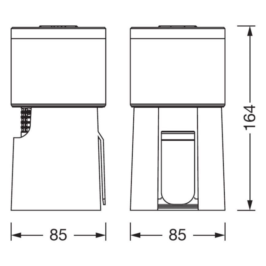 Ledvance - Hordozható légtisztító HEPA szűrővel PURIFIER UVC/4,5W/5V USB