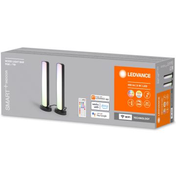 Ledvance - KÉSZLET 2x LED RGBW Dimmelhető asztali lámpa MOOD LIGHT LED/4W/230V Wi-Fi + távirányító