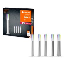 Ledvance - KÉSZLET 5x LED RGBW Dimmelhető kültér lámpa SMART+ GARDENPOLE LED/6W/230V IP44