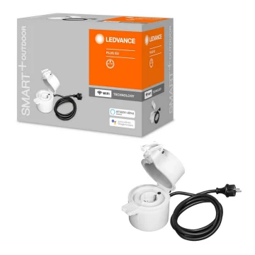 Ledvance - Kültéri intelligens aljzat SMART+ PLUG 3680W IP44 Wi-Fi