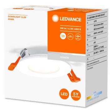 Ledvance - LED Beépíthető lámpa SLIM LED/4,5W/230V 4000K