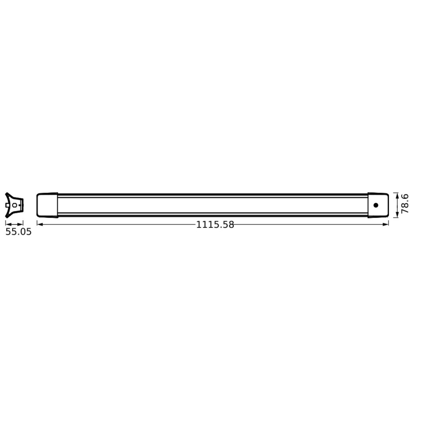 Ledvance - LED Csillár láncon OFFICE LINE LED/41W/230V 4000K