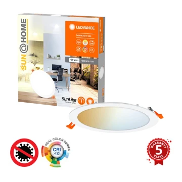 Ledvance - LED Dimmelhető beépíthető lámpa SUN@HOME LED/22W/230V 2200-5000 CRI 95 Wi-Fi