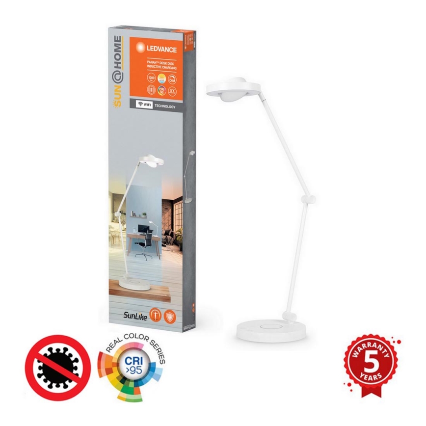 Ledvance - LED Dimmelhető érintős asztali lámpa SUN@HOME LED/20W/230V 2200-5000K CRI 95 Wi-Fi