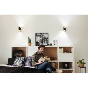 Ledvance - LED Dimmelhető fali lámpa SMART+ CYLINDRO LED/12W/230V 3000-6500K Wi-Fi fekete