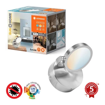 Ledvance - LED Dimmelhető fürdőszoba spotlámpa SUN@HOME LED/7,5W/230V 2200-5000K CRI 95 Wi-Fi IP44