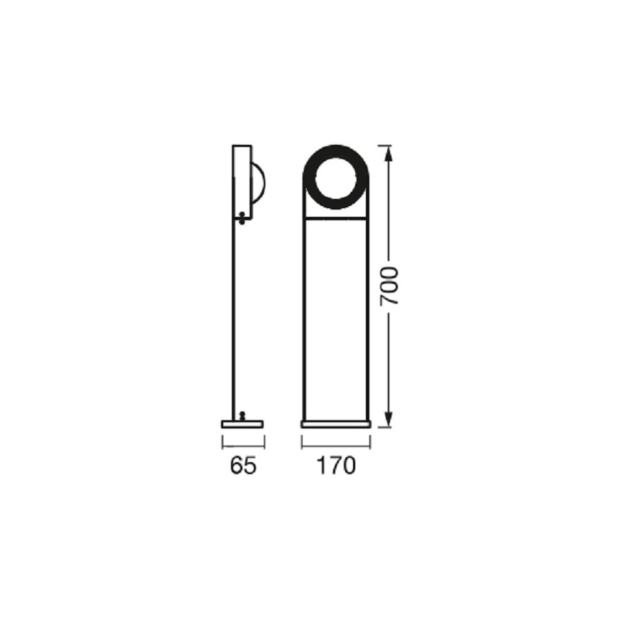 Ledvance - LED Dimmelhető kültéri lámpa SWING LED/6,7W/230V IP44 Wi-Fi